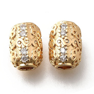 Brass Beads KK-M318-18G-1