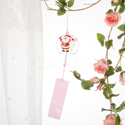 4Pcs 4 Style Japanese Wind Chimes DJEW-BC0001-08-1