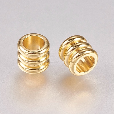 201 Stainless Steel Beads STAS-G173-01G-C-1