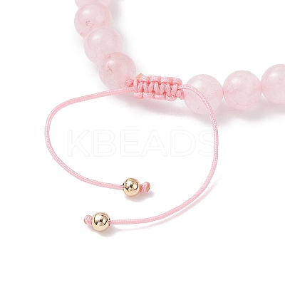 Natural Mixed Gemstone Beaded Braided Bead Bracelets for Women BJEW-JB12212-1