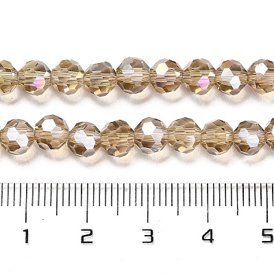 Transparent Glass Beads EGLA-A035-T6mm-B16-1