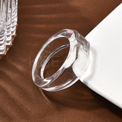 Kids Transparent Acrylic Glue on Ring Base LS-RJEW-P154-01A-02-1