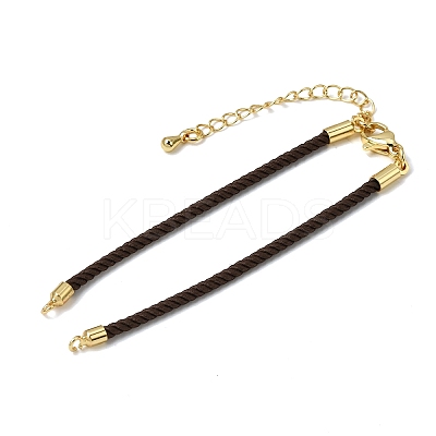 2MM Twisted Round Nylon Cord Bracelet Makings MAK-F038-A27-1