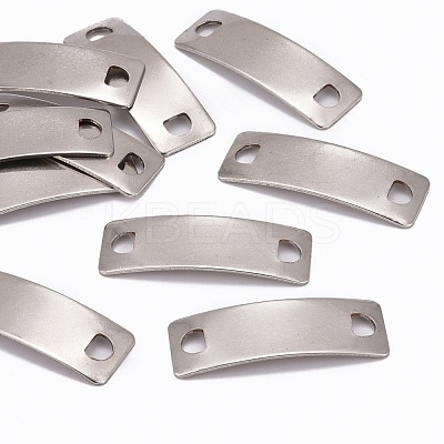 Tarnish Resistant Rectangle 304 Stainless Steel Links connectors STAS-I045-33-1
