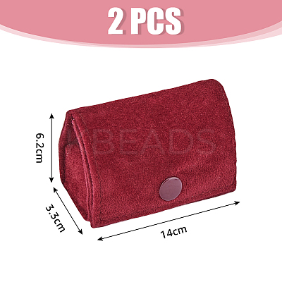 Mini Velvet Jewelry Storage Boxes CON-WH0089-08C-1