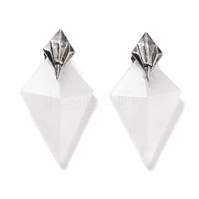 Natural Quartz Crystal Pendants G-K338-10AS-06-1