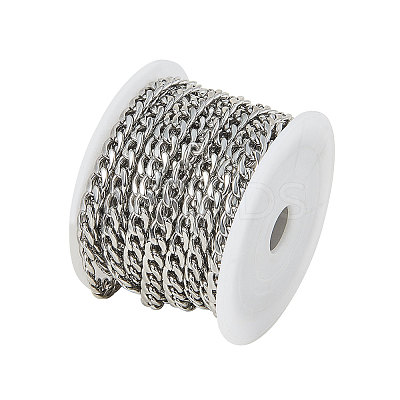 304 Stainless Steel Curb Chains CHS-CJ0001-14P-1