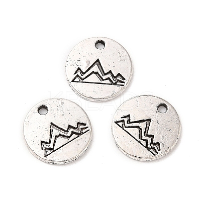 Tibetan Style Alloy Pendants PALLOY-R143-31AS-1