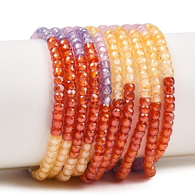 Cubic Zirconia Beads Strands ZIRC-P125-2x3mm-02-1