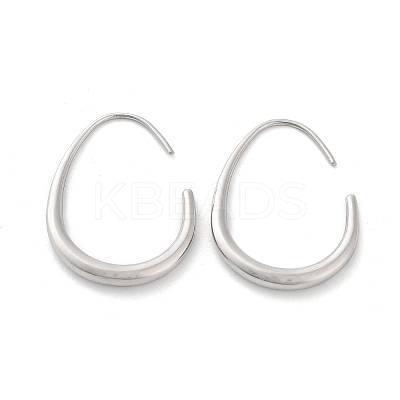 Non-Tarnish 304 Stainless Steel Dangle Earrings LS-EJEW-H115-38P-1