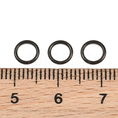 Ion Plating(IP) 304 Stainless Steel Closed Jump Rings STAS-G393-06B-13-1
