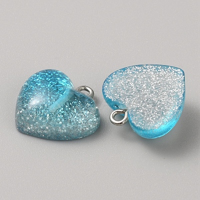 Transparent Resin Pendants LS-CRES-TAC0010-05C-1