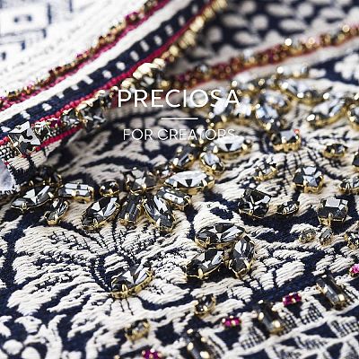 Preciosa® MAXIMA Crystal Fancy Stones Y-PRC-FB7-30050-1