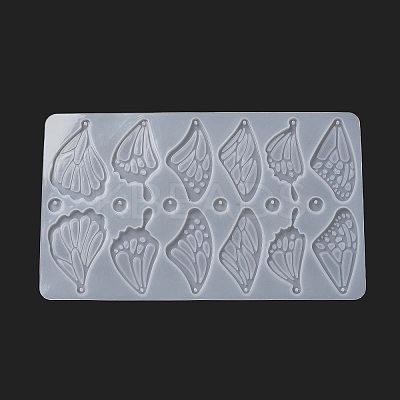 DIY Butterfly Wing & Round Pendant Silicone Molds SIMO-B004-01-1