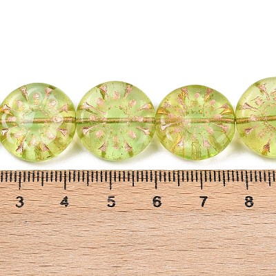 Czech Pressed Glass Beads GLAA-I061-47-1