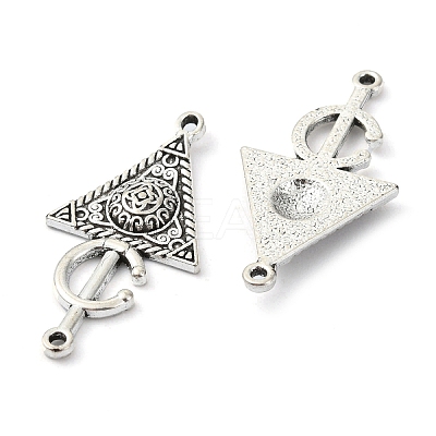 Tibetan Style Alloy Pendant TIBE-H142-20AS-02-1