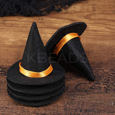 Halloween Theme Cloth Witch Hat DOLL-PW0001-193-1