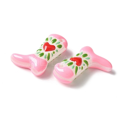 Baking Paint Glass Enamel Beads LS-BLOW-D300-01D-1