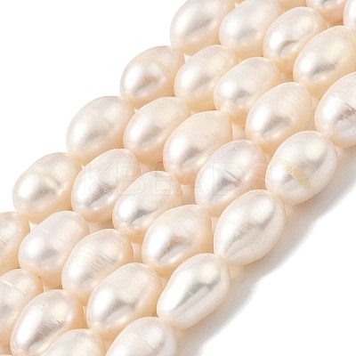 Natural Cultured Freshwater Pearl Beads Strands PEAR-I007-01E-05A-1