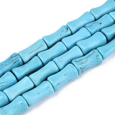 Synthetic Turquoise Beads Strands G-N352-14-1