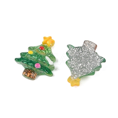 Christmas Series Cute Transparent Resin Decoden Cabochons RESI-S03-03A-1