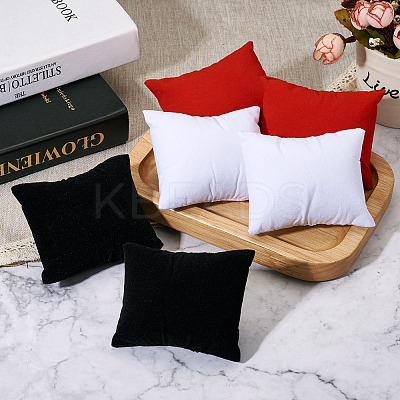 15Pcs 3 Colors Velvet Mini Pillow AJEW-TA0001-65-1