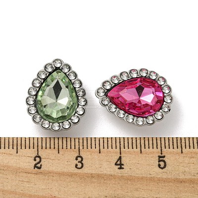 Acrylic Rhinetsone Cabochons FIND-C054-02P-1