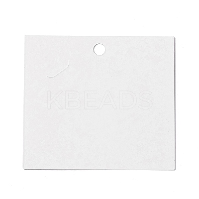 100Pcs Paper Hair Ties Display Cards LS-CDIS-C003-02-1