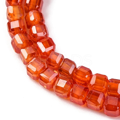 Cubic Zirconia Bead Strands ZIRC-P109-01B-05-1