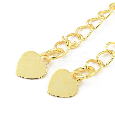 Rack Plating Brass Chain Extender X-FIND-T071-16G-02-1