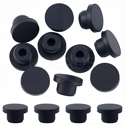10Pcs Silicone Hole Plugs AJEW-GF0011-66B-1
