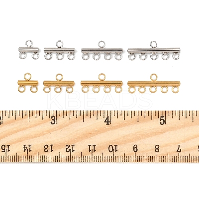 16Pcs 8 Styles 304 Stainless Steel Chandelier Component Links STAS-FS0001-70-1