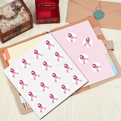 8 Sheets Plastic Waterproof Self-Adhesive Picture Stickers DIY-WH0428-101-1