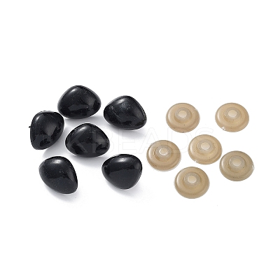 (Defective Closeout Sale: Scratch) Craft Plastic Doll Noses KY-XCP0001-26A-1