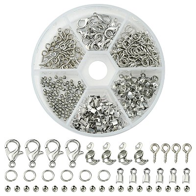 DIY Iron & Alloy Jewelry Making Findings Kit DIY-FS0005-82-1