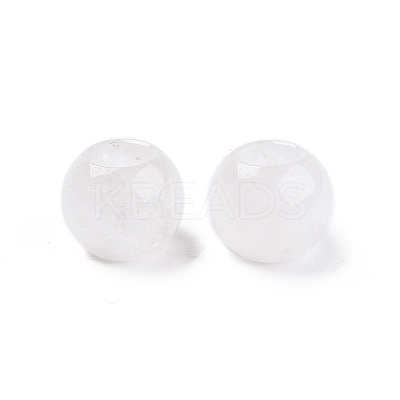 Natural Quartz Crystal European Beads X-G-T092-10mm-24-1