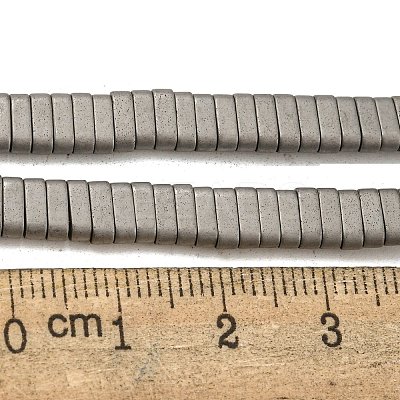Electroplated Non-magnetic Synthetic Hematite Beads Strands G-C106-B01-11A-1