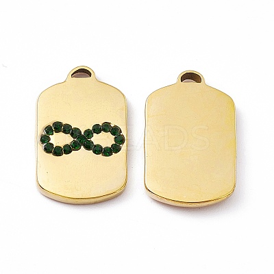PVD Vacuum Plating 201 Stainless Steel Pendants STAS-J401-VC1038-1