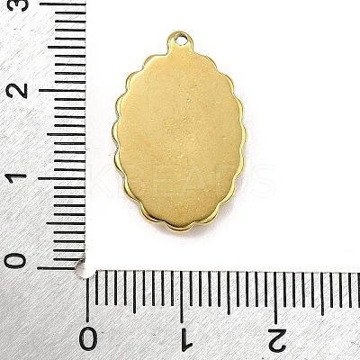 304 Stainless Steel Pendants STAS-Z135-06G-01-1