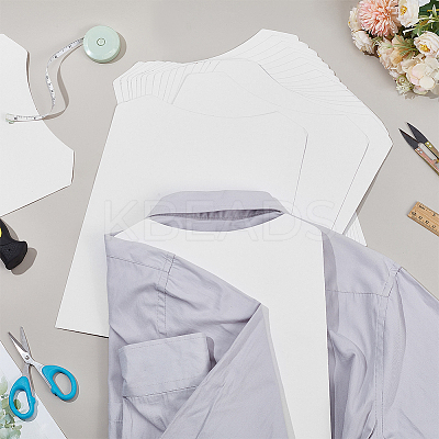 Garment Lining Cardboard Folders DIY-WH0308-511A-1