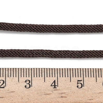 3MM Nylon Milan Cord Necklace Making NJEW-H084-01G-40-1