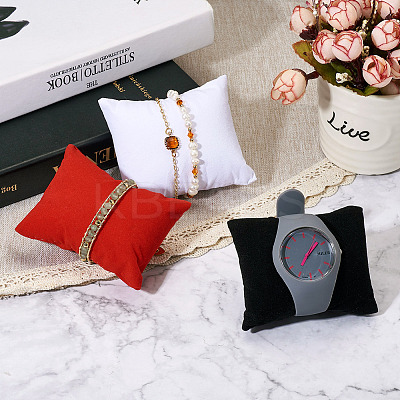15Pcs 3 Colors Velvet Mini Pillow AJEW-TA0001-65-1