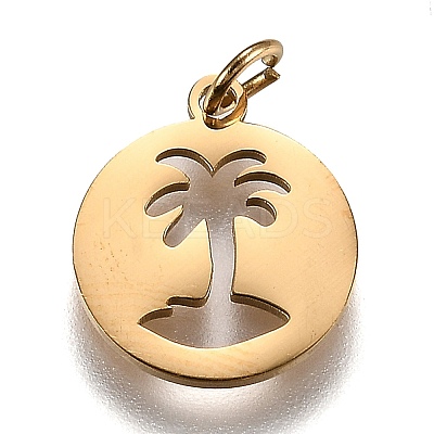 316L Surgical Stainless Steel Pendants LS-STAS-P258-01G-1