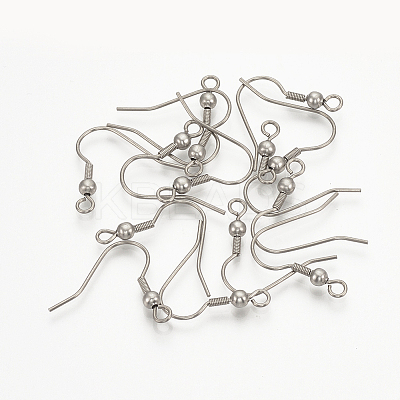 Wholesale 304 Stainless Steel Earring Hooks 