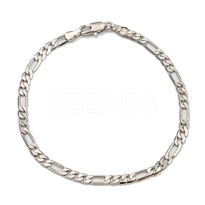 Brass Figaro Chain Bracelets & Necklaces for Women NJEW-U011-11P-1