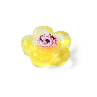 Translucent Resin Cabochons RESI-E039-01-1