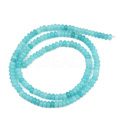 Natural White Jade Beads Strands G-L635-A02-4x2mm-08-1