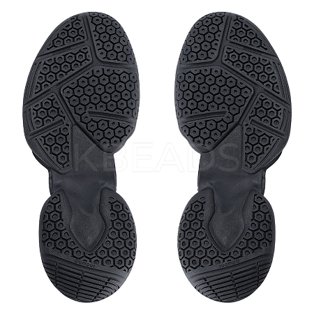 Shoe Repair Synthetic Rubber Shoe Sole Replacement DIY-WH0899-726A-1
