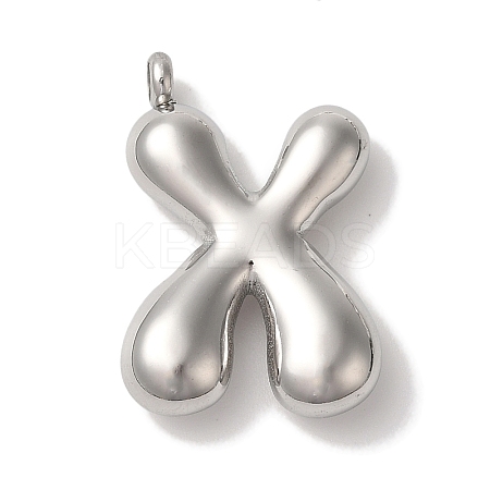 Non-Tarnish 304 Stainless Steel Pendants STAS-M017-08P-24-1