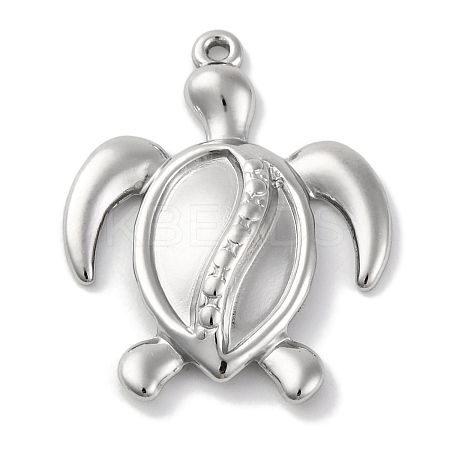 Anti-Tarnish 304 Stainless Steel Pendants STAS-D194-14S-1